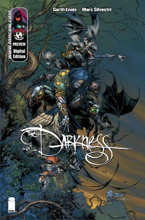 Cover of the book Darkness Preview by David Wohl, Christina Z, Marc Silvestri, Michael Lane Turner, D-Tro, Matt Banning, Jonathon D. Smith, Dennis Heisler, Mary Buxton, Brad Foxhoven, Steven Harvey Firchow, Top Cow