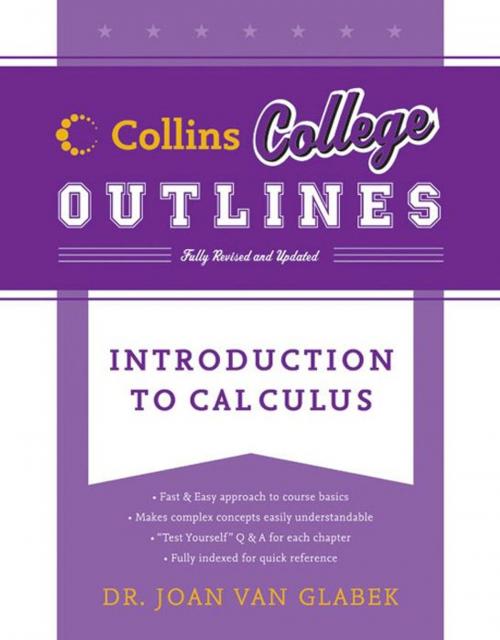 Cover of the book Introduction to Calculus by Joan Van Glabek, Collins Reference