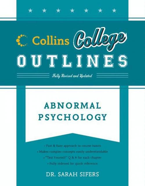 Cover of the book Abnormal Psychology by Sarah Sifers, Collins Reference