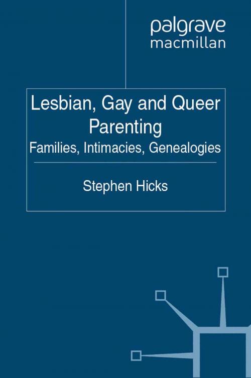 Cover of the book Lesbian, Gay and Queer Parenting by S. Hicks, Palgrave Macmillan UK