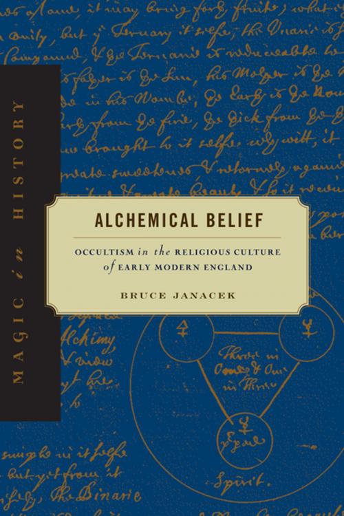 Cover of the book Alchemical Belief by Bruce Janacek, Penn State University Press