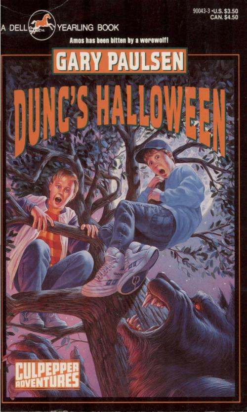 Cover of the book DUNC'S HALLOWEEN by Gary Paulsen, Random House Children's Books