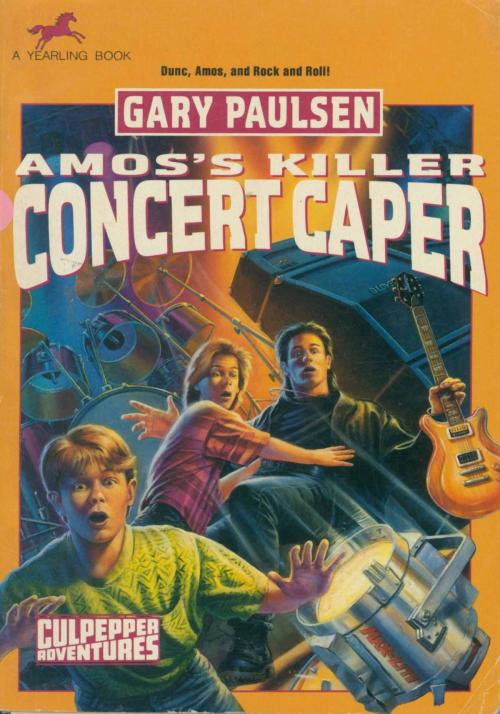 Cover of the book AMOS'S KILLER CONCERT CAPER by Gary Paulsen, Random House Children's Books
