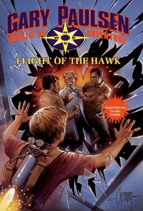 Cover of the book Flight of the Hawk by Gary Paulsen, Random House Children's Books