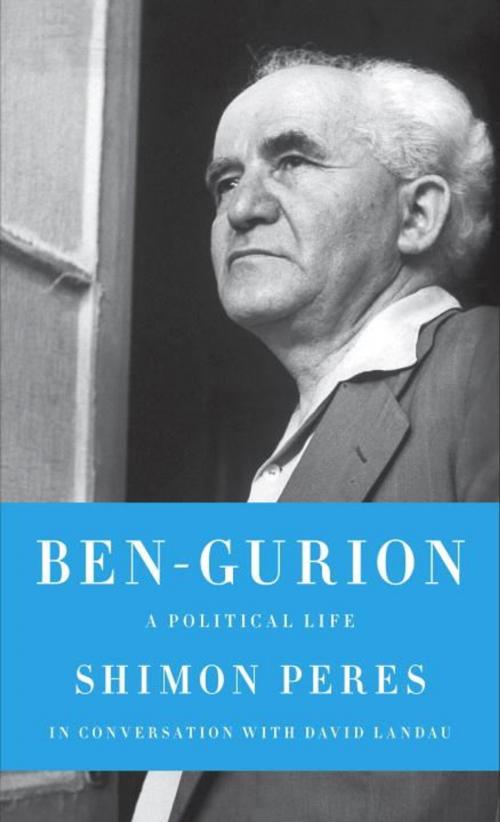 Cover of the book Ben-Gurion by Shimon Peres, David Landau, Knopf Doubleday Publishing Group