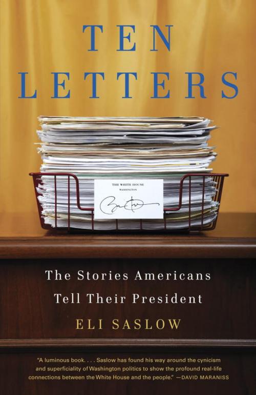 Cover of the book Ten Letters by Eli Saslow, Knopf Doubleday Publishing Group