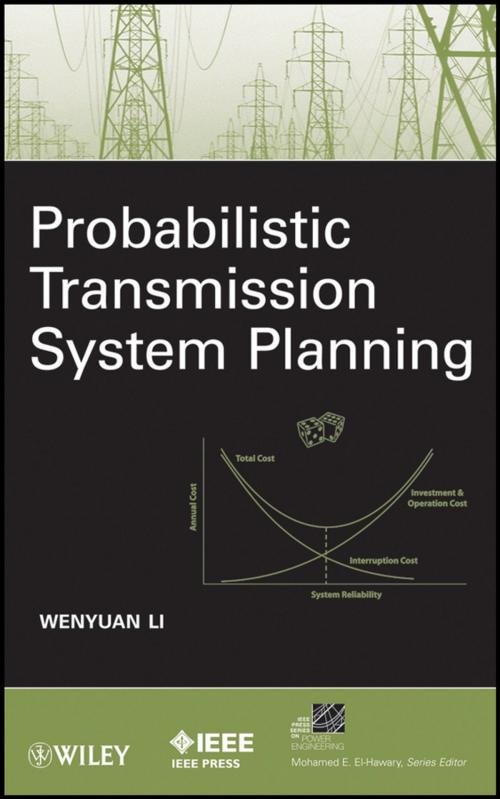 Cover of the book Probabilistic Transmission System Planning by Wenyuan Li, Wiley