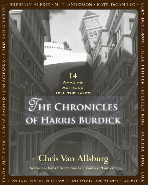 Cover of the book The Chronicles of Harris Burdick by Chris Van Allsburg, HMH Books