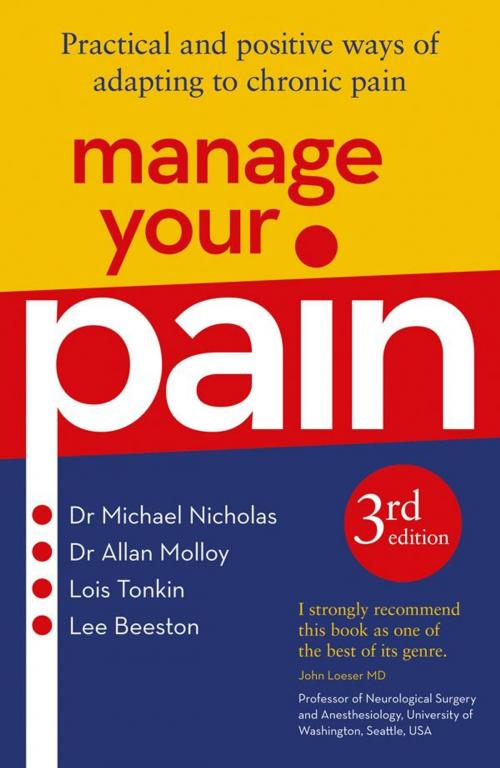 Cover of the book Manage Your Pain 3rd Edition by Michael Nicholas, ABC Books
