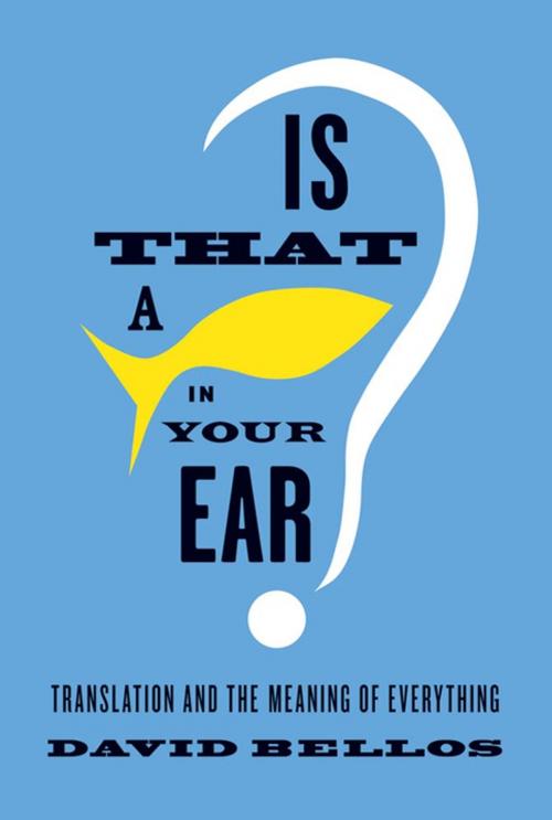 Cover of the book Is That a Fish in Your Ear? by David Bellos, Farrar, Straus and Giroux