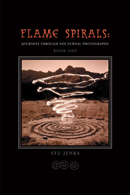 Cover of the book Flame Spirals by Stu Jenks, Fezziwig Press