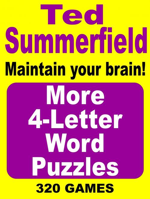 Cover of the book More 4-Letter Word Puzzles. Vol. 2 by Ted Summerfield, Ted Summerfield