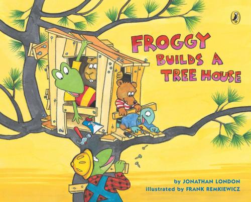 Cover of the book Froggy Builds a Tree House by Jonathan London, Penguin Young Readers Group