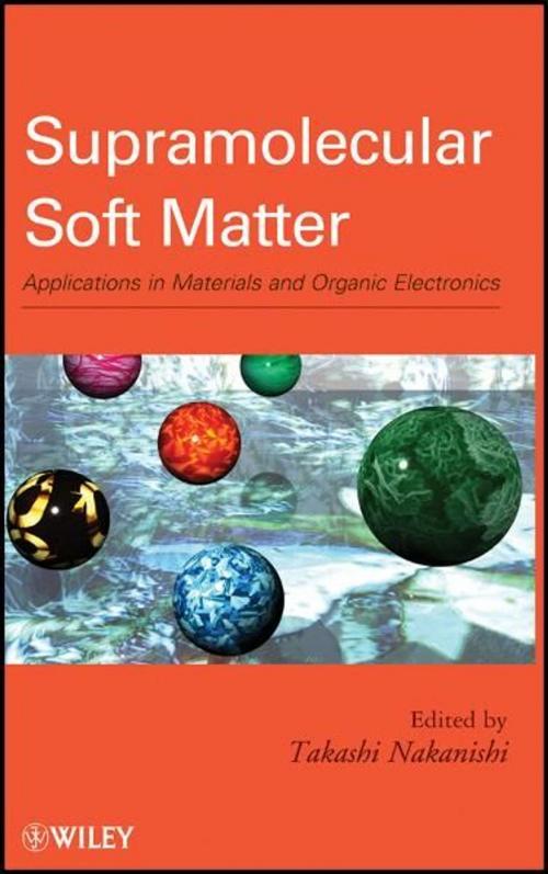 Cover of the book Supramolecular Soft Matter by Takashi Nakanishi, Wiley