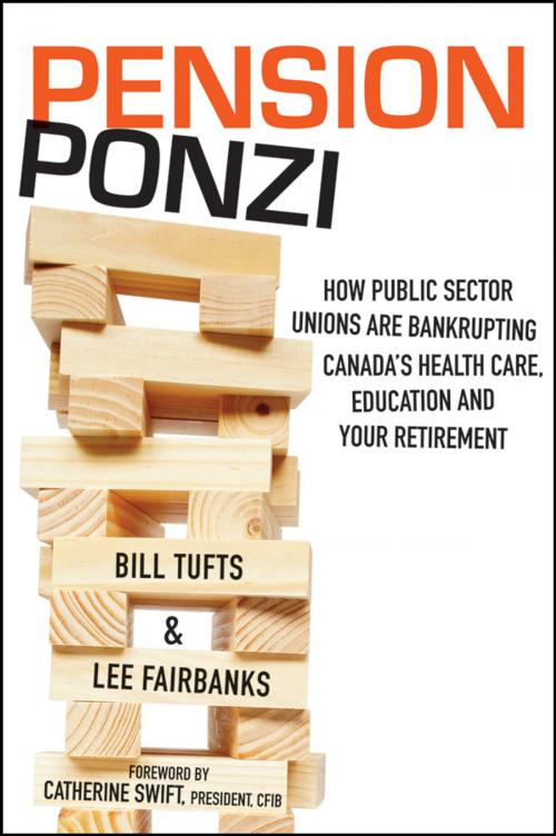 Cover of the book Pension Ponzi by Bill Tufts, Lee Fairbanks, Wiley
