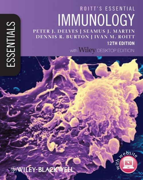 Cover of the book Roitt's Essential Immunology by Peter J. Delves, Seamus J. Martin, Dennis R. Burton, Ivan M. Roitt, Wiley