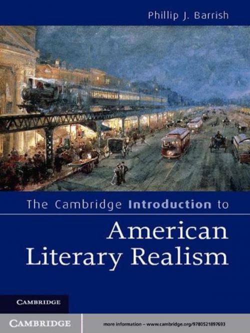 Cover of the book The Cambridge Introduction to American Literary Realism by Professor Phillip J. Barrish, Cambridge University Press