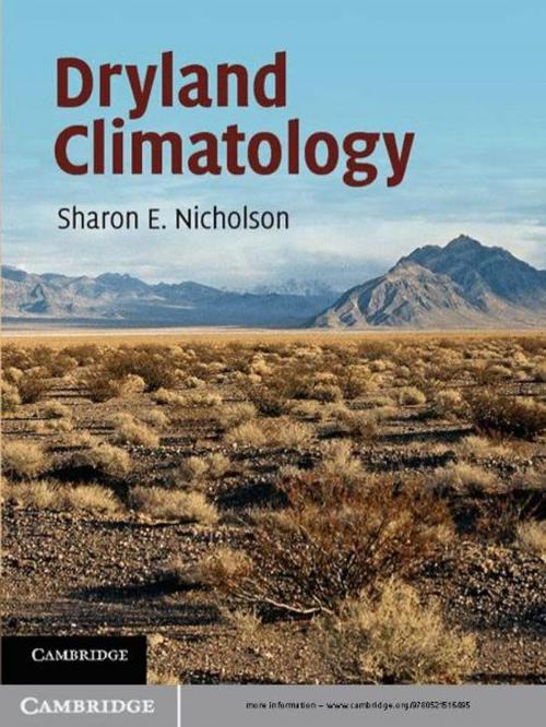 Cover of the book Dryland Climatology by Sharon E. Nicholson, Cambridge University Press
