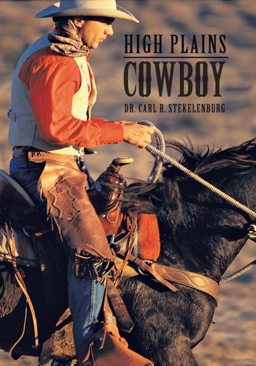 Cover of the book High Plains Cowboy by Dr. Carl R. Stekelenburg, Trafford Publishing