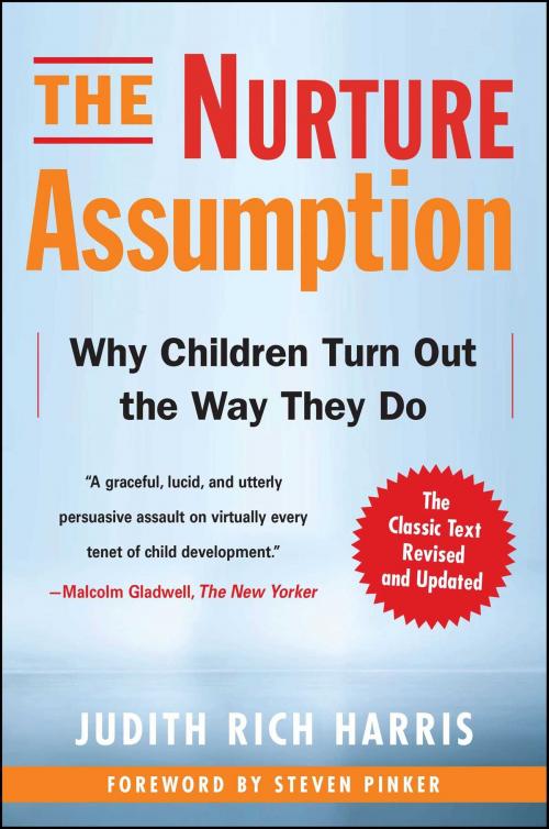 Cover of the book The Nurture Assumption by Judith Rich Harris, Free Press