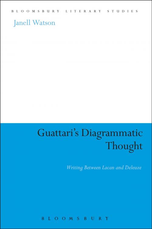 Cover of the book Guattari's Diagrammatic Thought by Professor Janell Watson, Bloomsbury Publishing