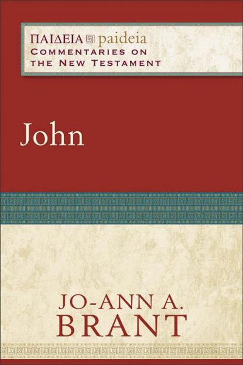 Cover of the book John (Paideia: Commentaries on the New Testament) by Jo-Ann A. Brant, Mikeal Parsons, Charles Talbert, Baker Publishing Group