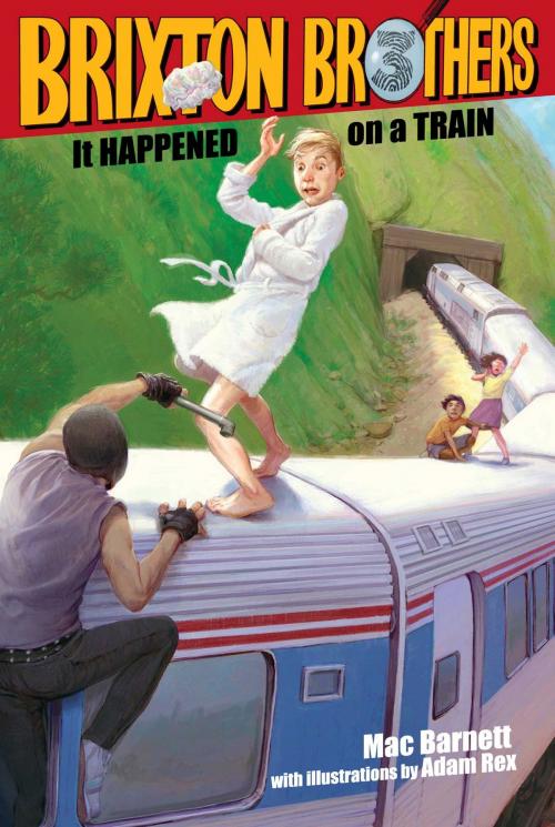 Cover of the book It Happened on a Train by Mac Barnett, Simon & Schuster Books for Young Readers