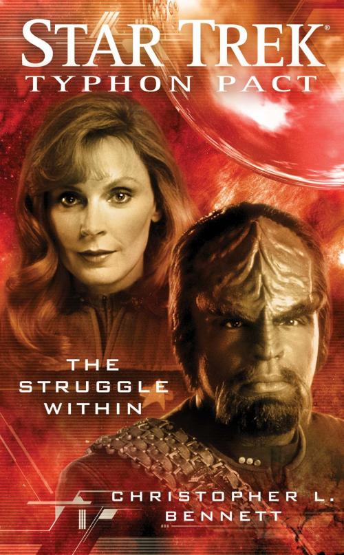 Cover of the book Typhon Pact: The Struggle Within by Christopher L. Bennett, Pocket Books/Star Trek