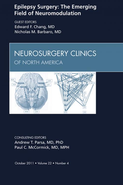 Cover of the book Epilepsy, An Issue of Neurosurgery Clinics - E-Book by Edward F. Chang, MD, Nicholas Barbaro, MD, Elsevier Health Sciences