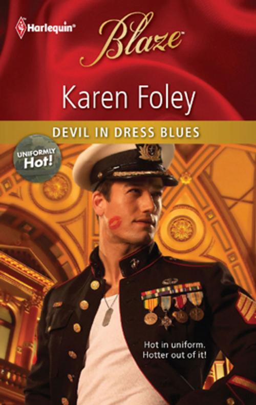 Cover of the book Devil in Dress Blues by Karen Foley, Harlequin