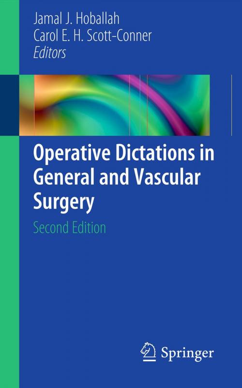 Cover of the book Operative Dictations in General and Vascular Surgery by , Springer New York