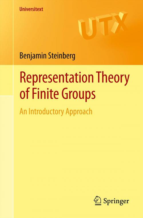 Cover of the book Representation Theory of Finite Groups by Benjamin Steinberg, Springer New York