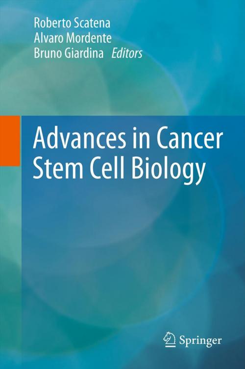 Cover of the book Advances in Cancer Stem Cell Biology by , Springer New York