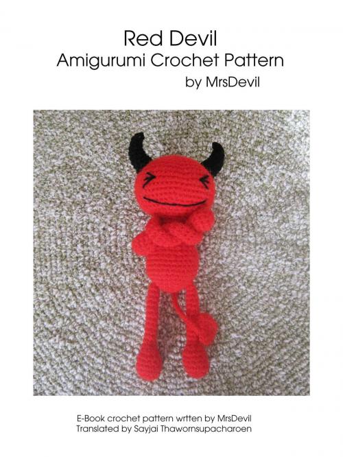 Cover of the book Red Devil Amigurumi Crochet Pattern by MrsDevil, K and J Dolls