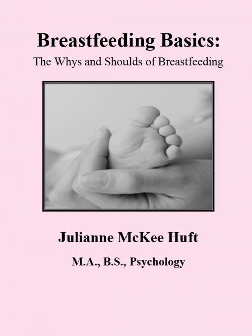 Cover of the book Breastfeeding Basics: The Whys and Shoulds of Breastfeeding by Julianne McKee Huft, M.A., B.S., Psychology, Julianne McKee Huft, M.A.,B.S., Psychology