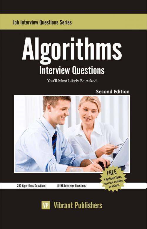 Cover of the book Algorithms Interview Questions You'll Most Likely Be Asked by Vibrant Publishers, Vibrant Publishers