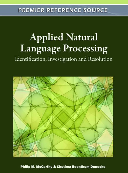 Cover of the book Applied Natural Language Processing by , IGI Global