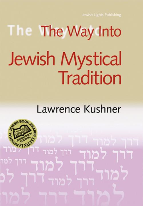 Cover of the book The Way Into Jewish Mystical Tradition by Rabbi Lawrence A. Hoffman, Turner Publishing Company