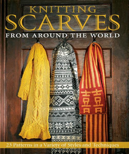Cover of the book Knitting Scarves from Around the World by Sue Flanders, Kosel, Voyageur Press