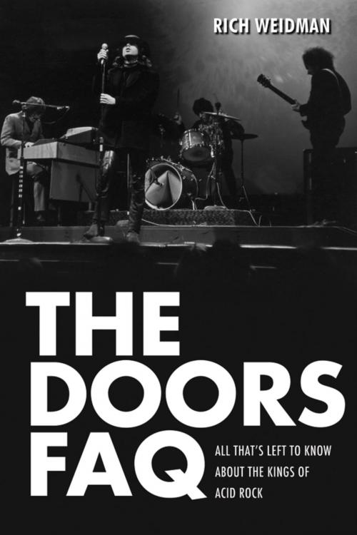 Cover of the book The Doors FAQ by Rich Weidman, Backbeat