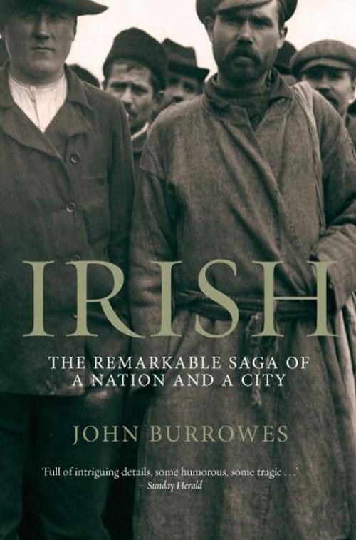 Cover of the book Irish by John Burrowes, Mainstream Publishing