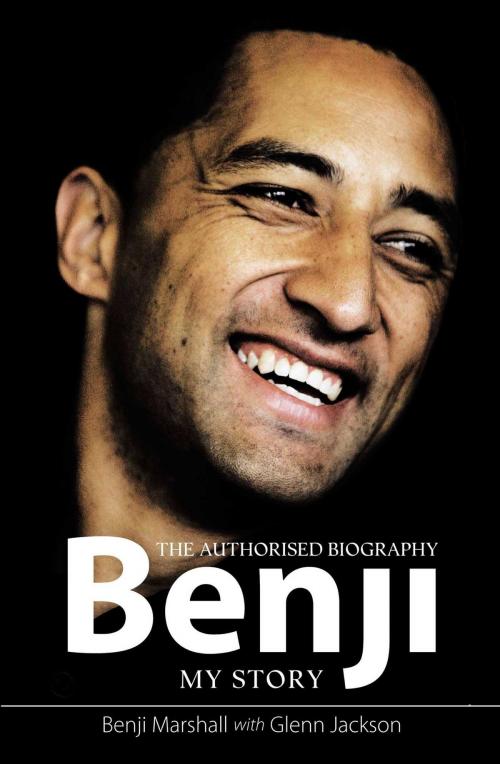 Cover of the book Benji My Story by Glenn Jackson, Hachette New Zealand