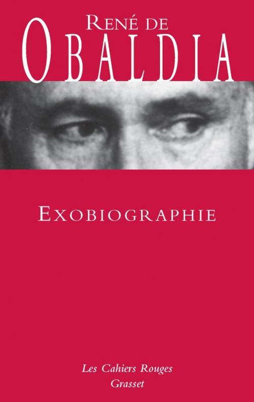 Cover of the book Exobiographie by René de Obaldia, Grasset