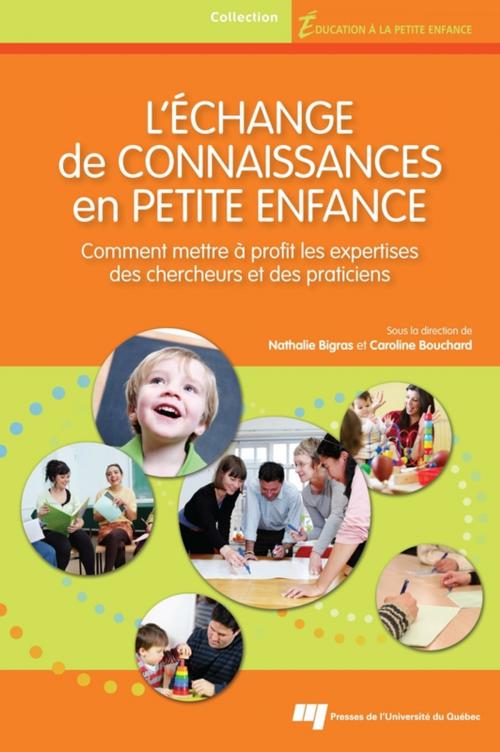 Cover of the book L'échange de connaissances en petite enfance by Nathalie Bigras, Caroline Bouchard, Presses de l'Université du Québec
