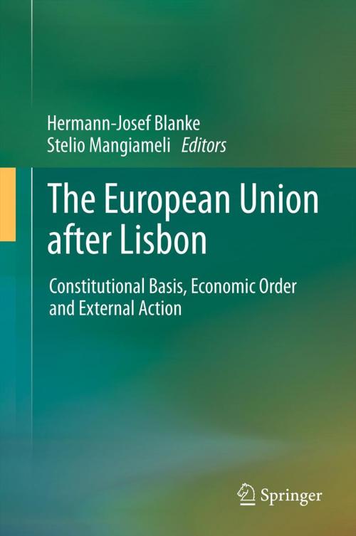 Cover of the book The European Union after Lisbon by , Springer Berlin Heidelberg