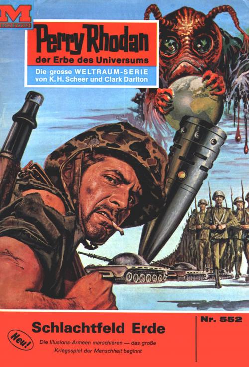 Cover of the book Perry Rhodan 552: Schlachtfeld Erde by Ernst Vlcek, Perry Rhodan digital