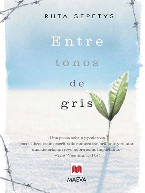 Cover of the book Entre tonos de gris by Ruta Sepetys, Maeva Ediciones