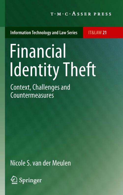 Cover of the book Financial Identity Theft by Nicole S. van der Meulen, T.M.C. Asser Press