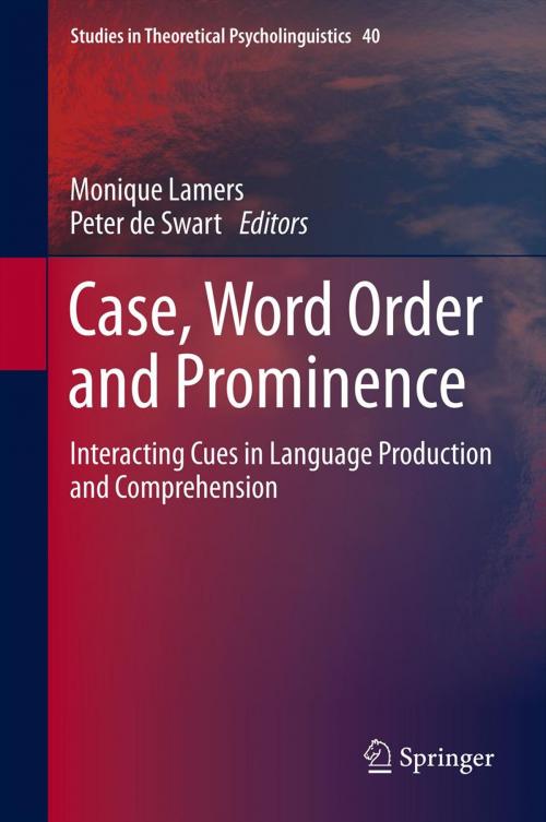 Cover of the book Case, Word Order and Prominence by , Springer Netherlands