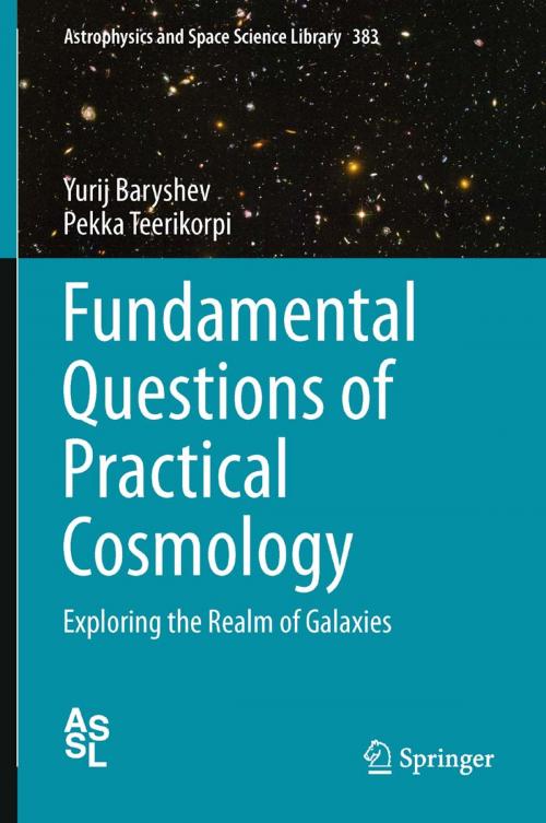 Cover of the book Fundamental Questions of Practical Cosmology by Yurij Baryshev, Pekka Teerikorpi, Springer Netherlands